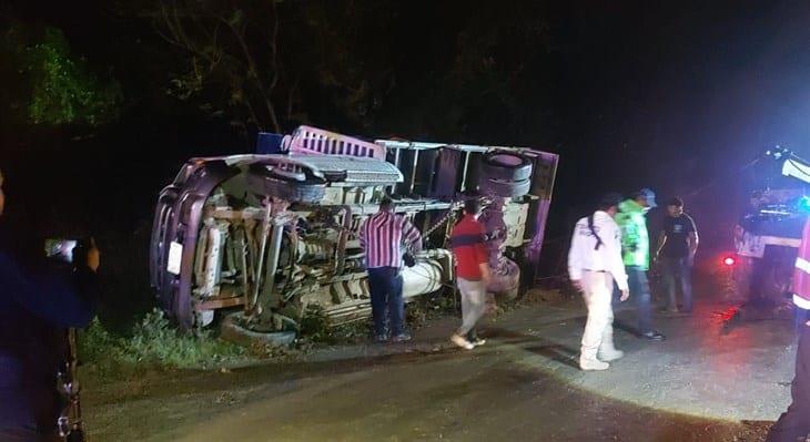 Se registra accidente en la carretera Misantla-Martínez