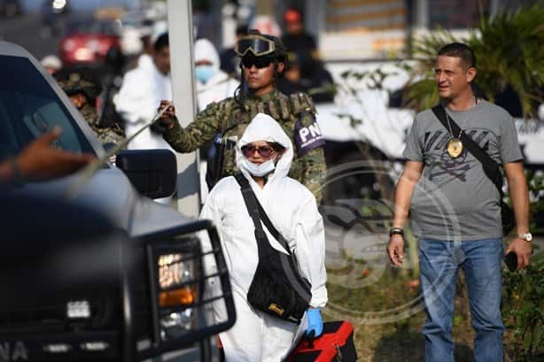 Enfrentamiento en Veracruz; reportan un policía caído