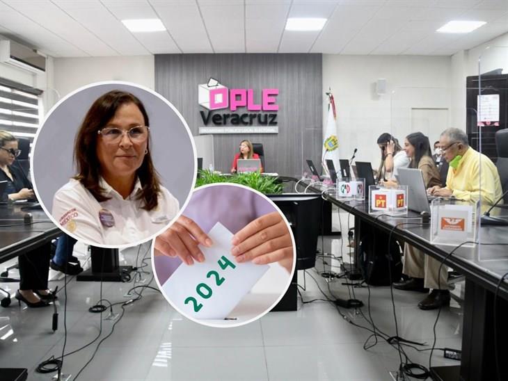 Rocío Nahle realizará su registro ante el OPLE este viernes