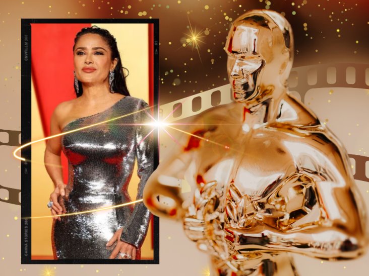 Salma Hayek y su envidiable vestido Gucci en el after party de los Oscars 2024