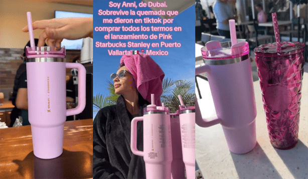 Quién es la mujer que se hizo viral por comprar todos los termos Stanley de Starbucks