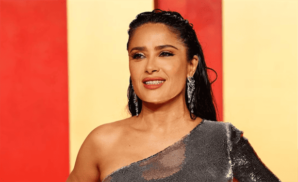 Salma Hayek y su envidiable vestido Gucci en el after party de los Oscars 2024