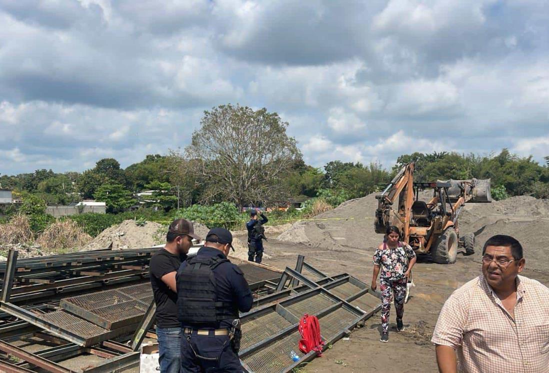 Asesinan en San Rafael, Veracruz a operador de retroexcavadora