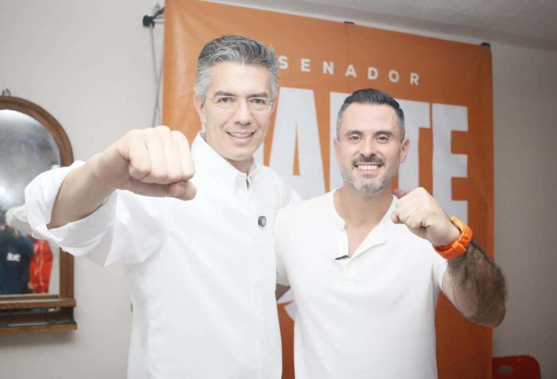 Hijo de Dante respalda a Polo como candidato a la gubernatura por MC