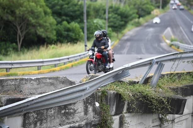 Este es el puente mortal de Veracruz desde donde han caído autos y motos