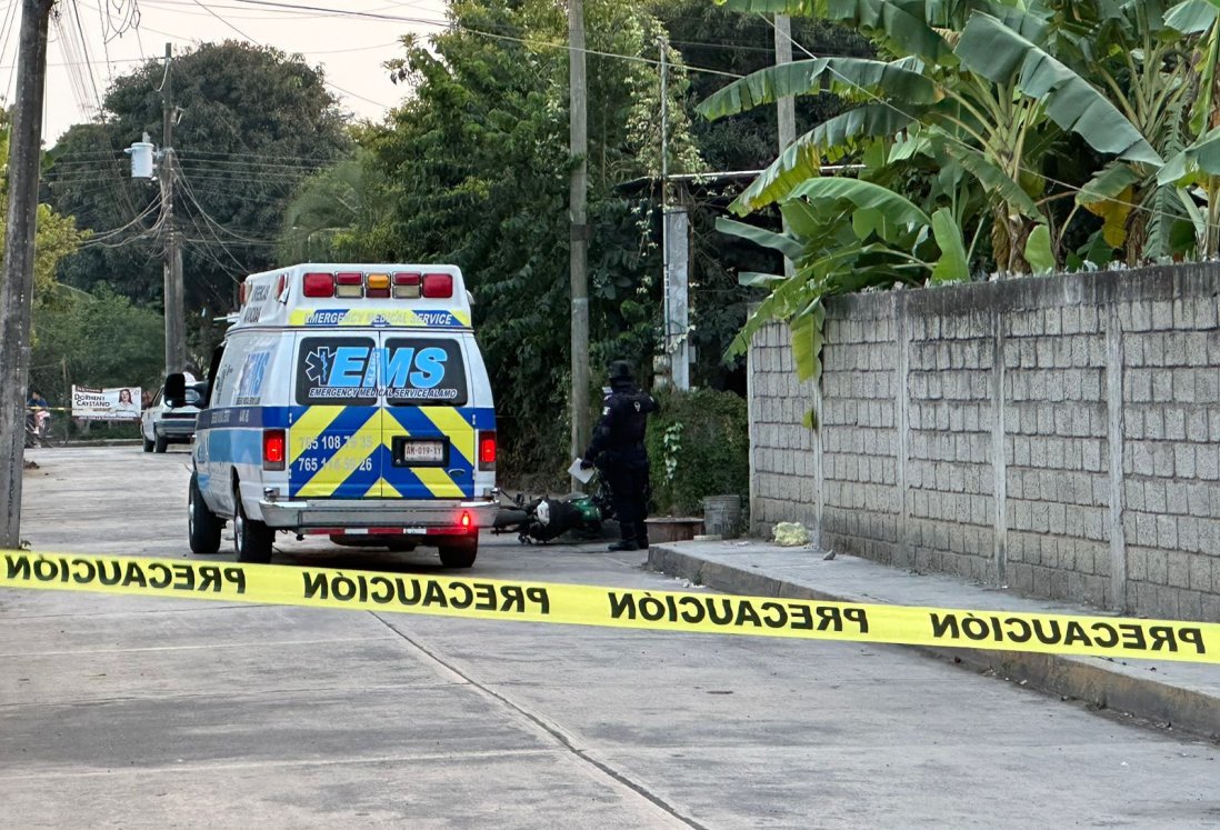 Fallece motociclista tras múltiples impactos de bala en Álamo Temapache, Veracruz