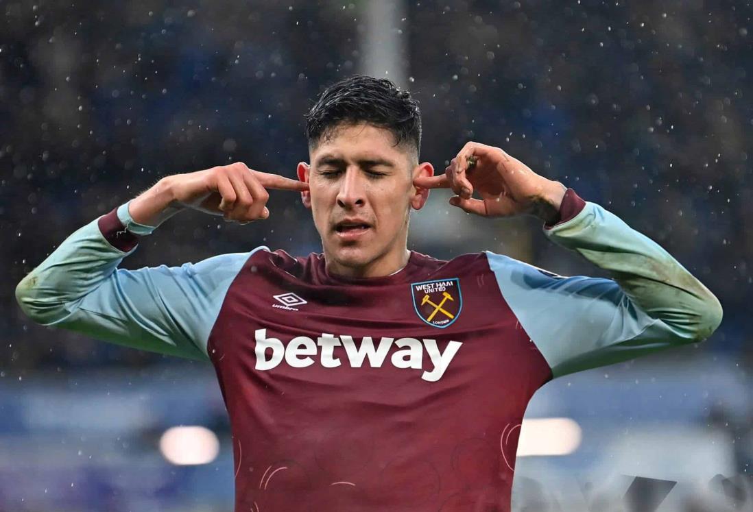 Brilla Edson Álvarez en goleada del West Ham