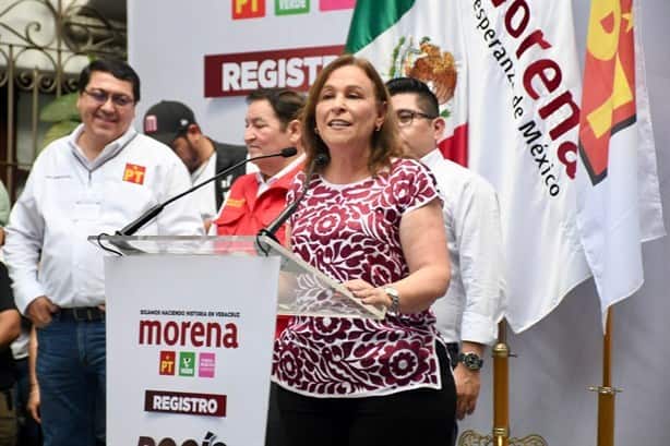 Rocío Nahle: Que no quede duda; vamos a ganar la elección en Veracruz