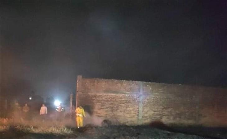 Se registra fuerte incendio en terreno baldío en Nogales (+VIDEO)