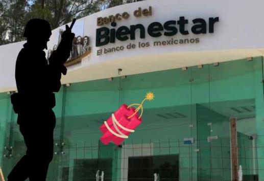 Hampa intenta robar cajero del banco Bienestar de Cosautlán con explosivo
