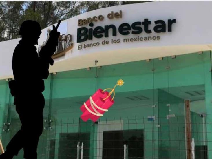 Hampa intenta robar cajero del banco Bienestar de Cosautlán con explosivo