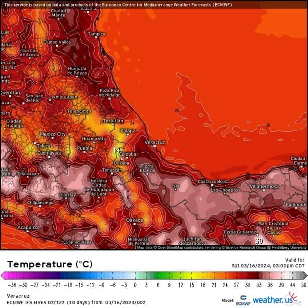 Así estará el clima en Veracruz para este sábado 16 de marzo