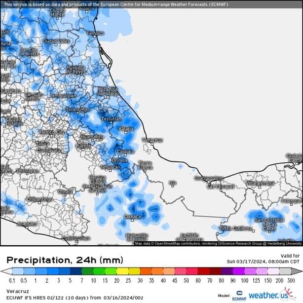 Así estará el clima en Veracruz para este sábado 16 de marzo