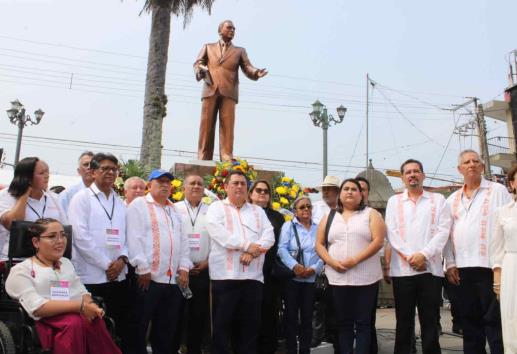 En Misantla, Sección 32 del SNTE recuerda a Alfonso Arroyo Flores