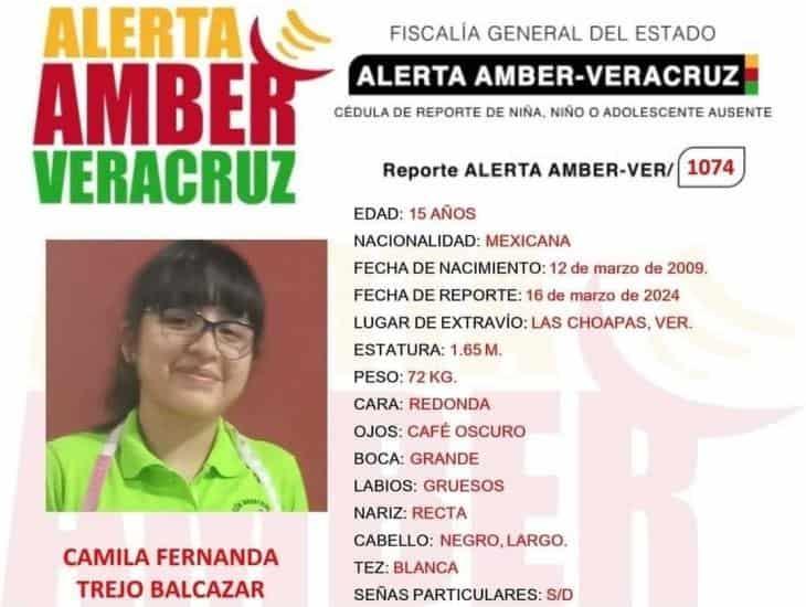 Solicitan apoyo para la búsqueda de una menor desaparecida