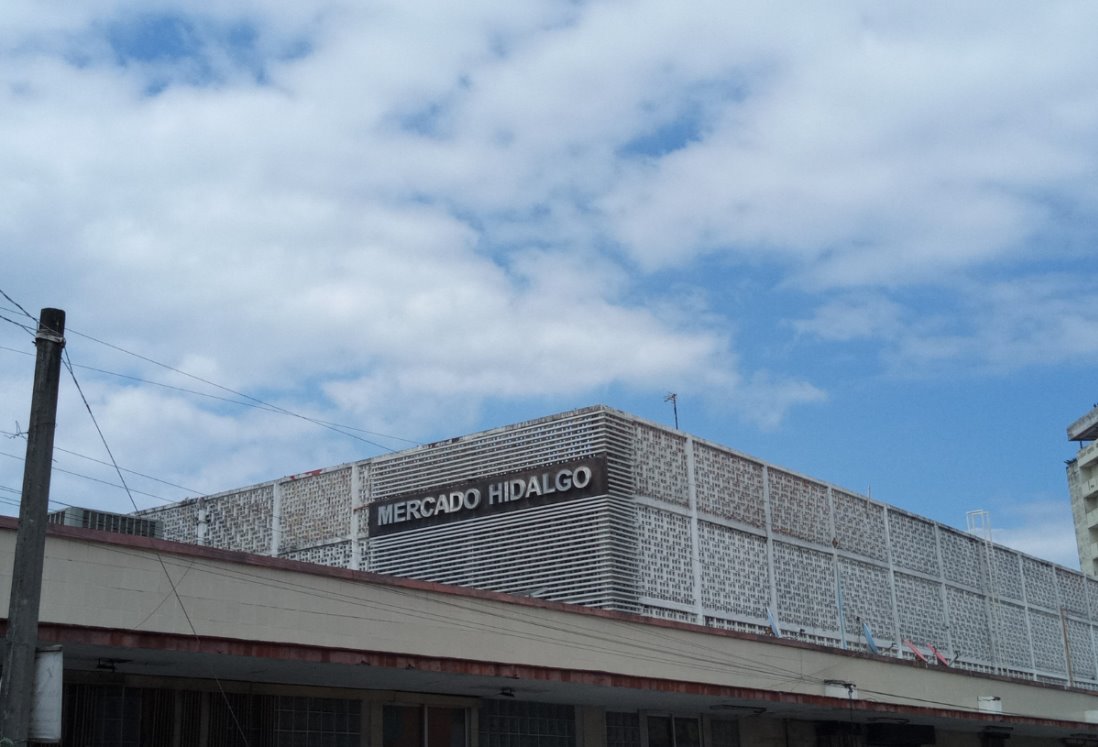 Bajan robos en el mercado Hidalgo de Veracruz gracias a sistema de vigilancia