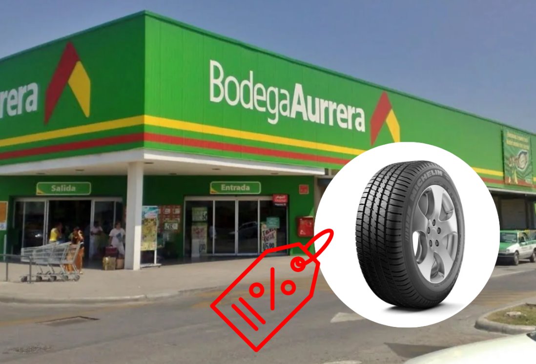 ¡Ofertas imperdibles en llantas Michelin en Bodega Aurrera!