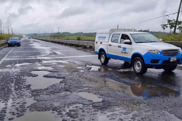 Condiciones de carreteras en Veracruz, atentado contra la seguridad: AMIC