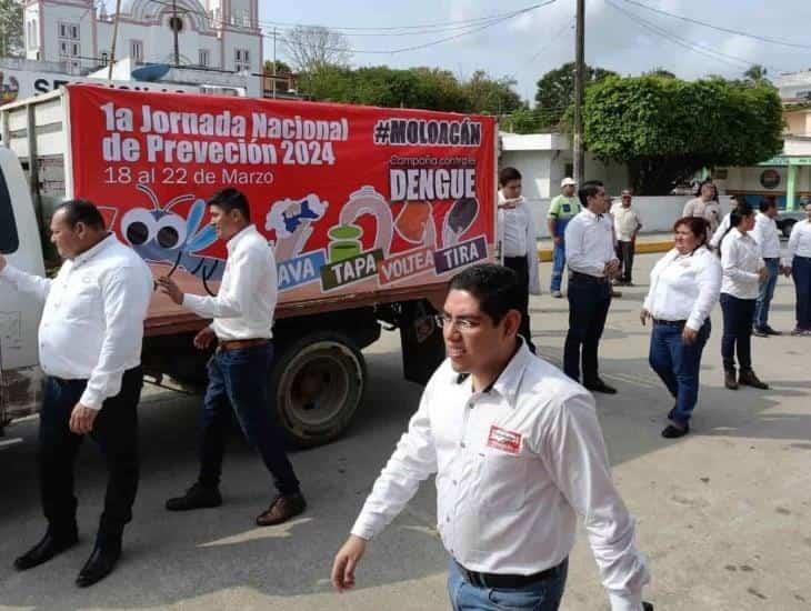 Inicia jornada de prevención contra el dengue 2024 en Moloacán