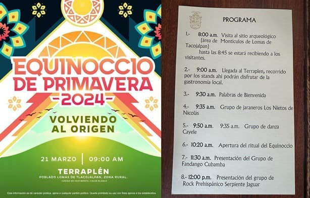 Equinoccio de Primavera 2024: estos rituales preparan en Minatitlán