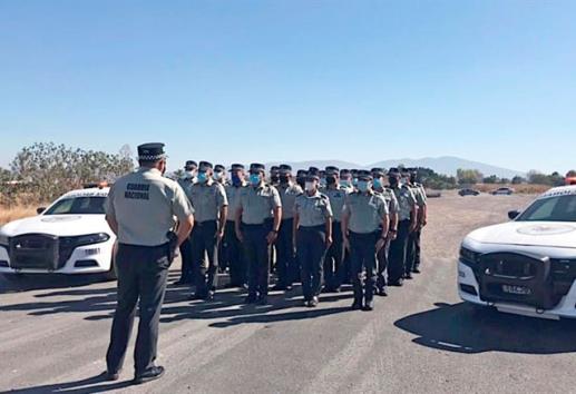 Guardia Nacional incrementó 361 por ciento su presencia en carreteras