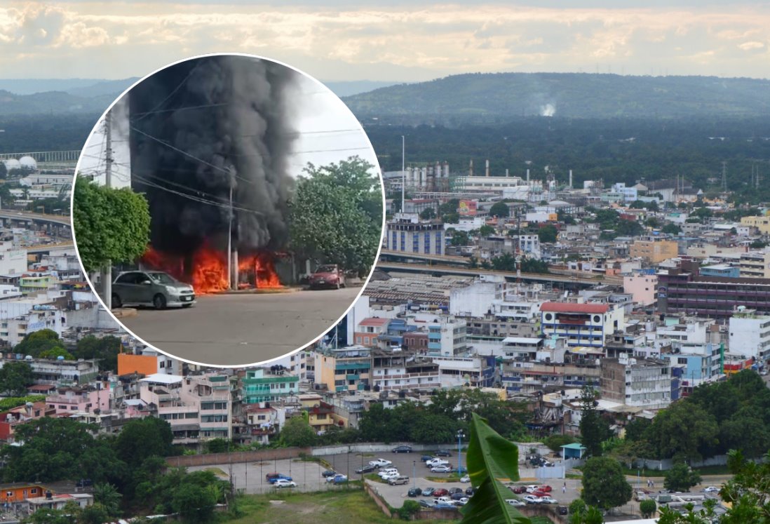 Incendian refaccionaria en Poza Rica