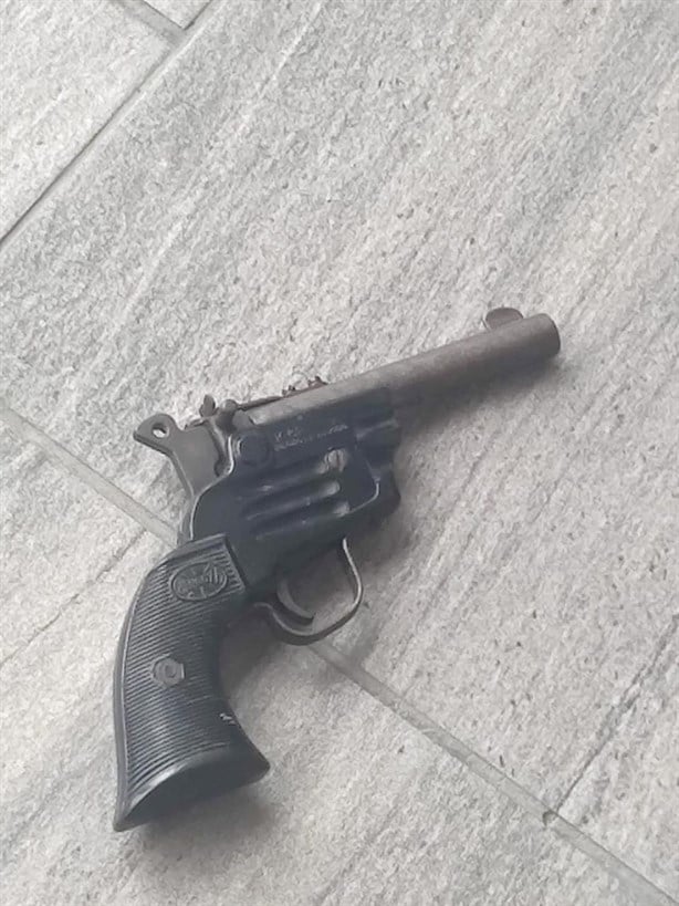 Asaltan a cuentahabiente en banco de Veracruz con pistola de juguete