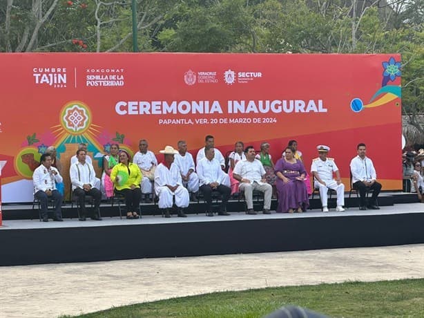 Cumbre Tajín 2024: realizan ceremonia inaugural en el parque Takilhsukut