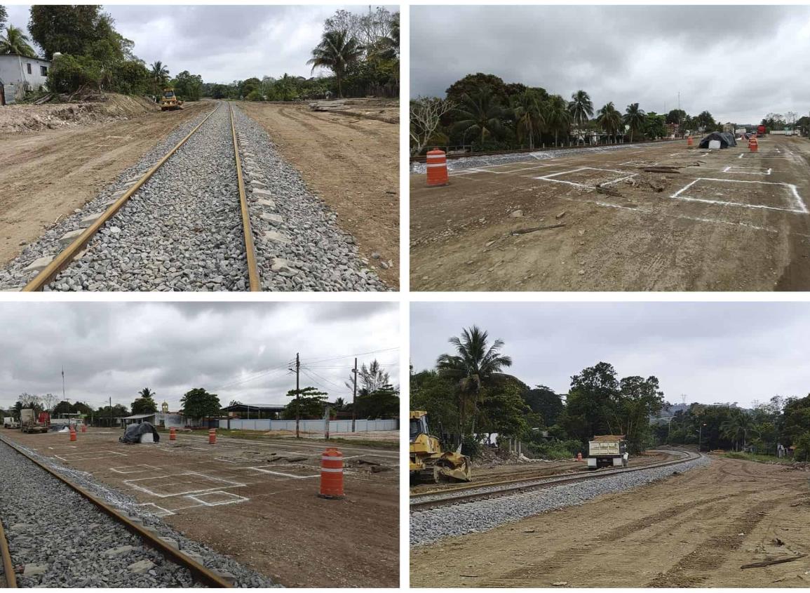 Corredor Interoceánico: listas las vías férreas de Moloacán; ¿para cuándo la estación? | VIDEO