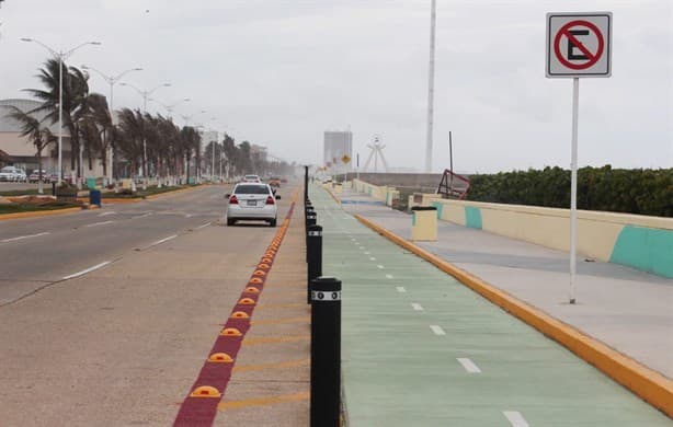 Esta medida se tomará si te estacionas a un costado de la ciclovía en Coatzacoalcos