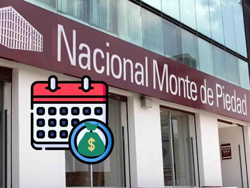 Monte de Piedad anuncia nuevas fechas de refrendo tras paro de labores