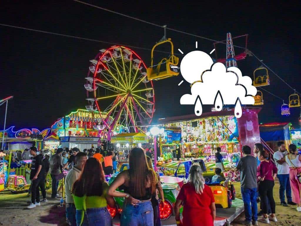 ¿Lluvia o calor? Así estará el clima el primer día de la Expo Feria Coatza 2024