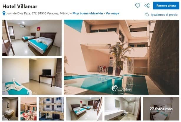 5 hoteles en Veracruz por menos de 500 pesos para hospedarte en Semana Santa 2024