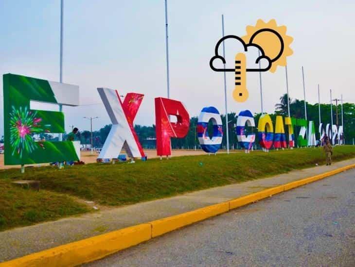 Este será el clima en la Expo Feria Coatzacoalcos del 22 al 25 de marzo