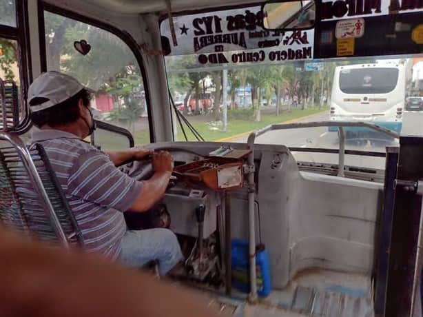 Cuáles son las peores rutas de camiones en Veracruz, según la población