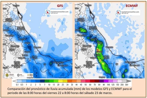 Estas son las rachas del norte en Veracruz alcanzadas este viernes 22 de marzo