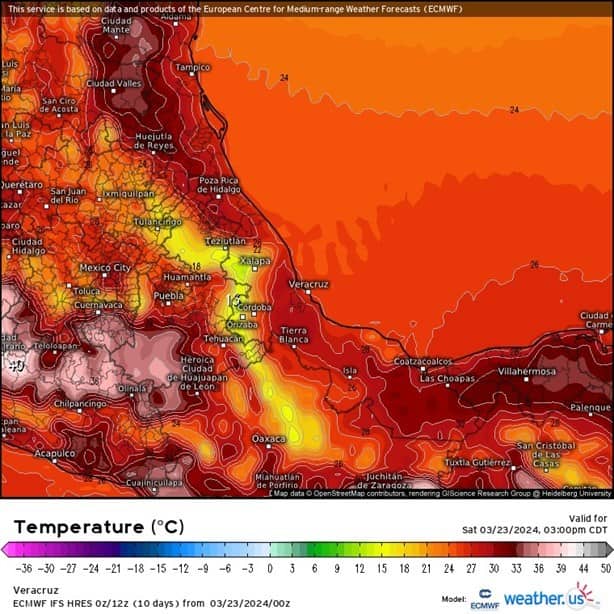 Así estará el clima en Veracruz para este fin de semana