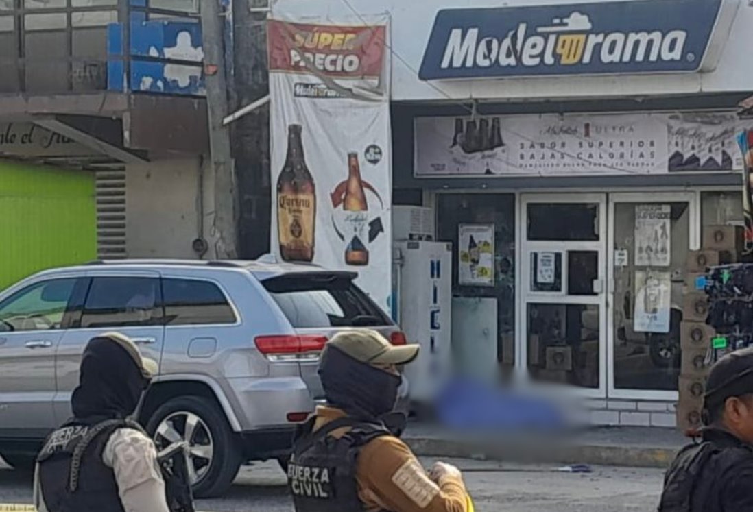 Joven pierde la vida tras ataque con arma de fuego afuera de un Modelorama en Álamo, Veracruz