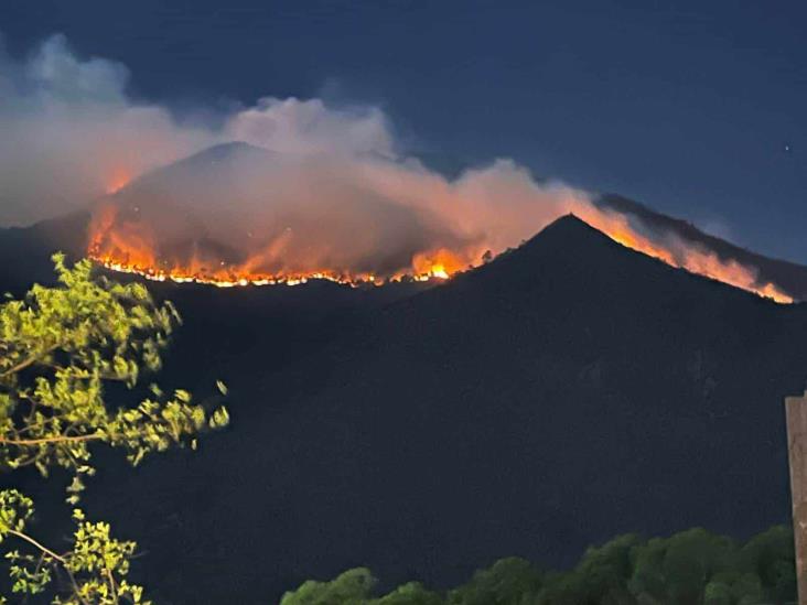 ¡Arde Veracruz! Por surada, incendios forestales en zona centro se salen de control