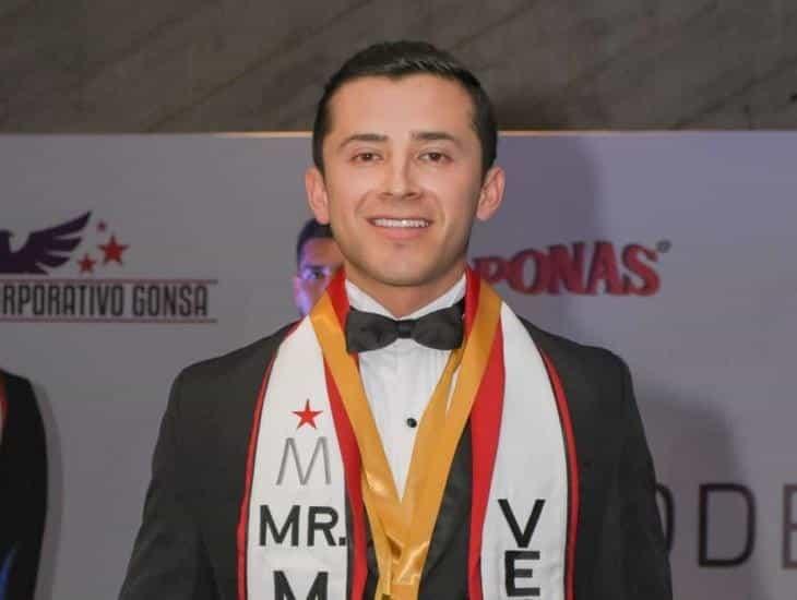 Omar Becerra se convirtió en Mr Model Veracruz 2024