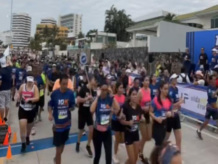 Carrera Internacional del Golfo 10 K 2024 reunió  4 mil atletas