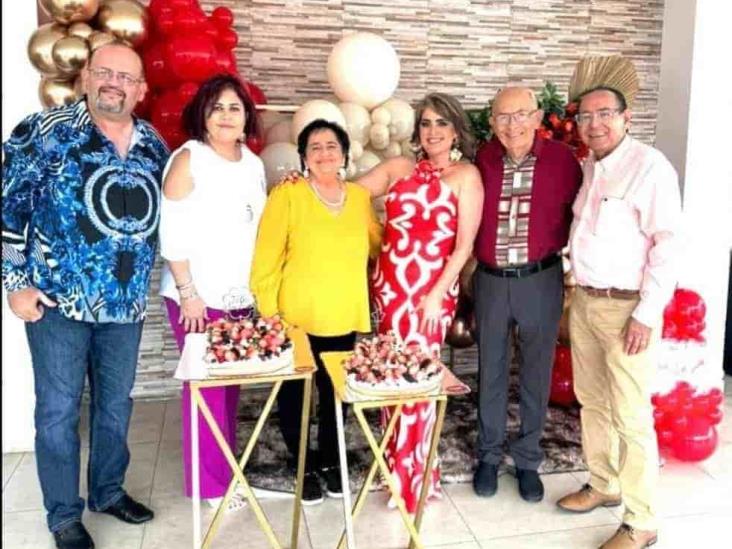 Paty Denis de Hermida fue celebrada por su cumpleaños