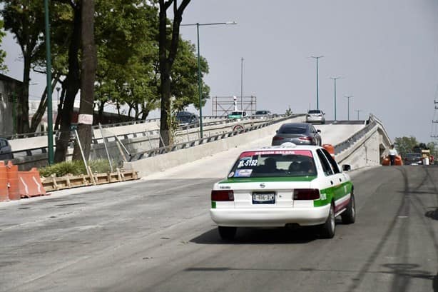 Abren puente vehicular de Lázaro Cárdenas, en Xalapa