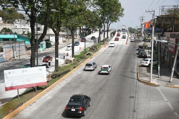 Abren puente vehicular de Lázaro Cárdenas, en Xalapa