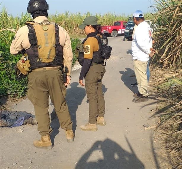 Encuentran a un hombre sin vida en un campo de caña de Úrsulo Galván