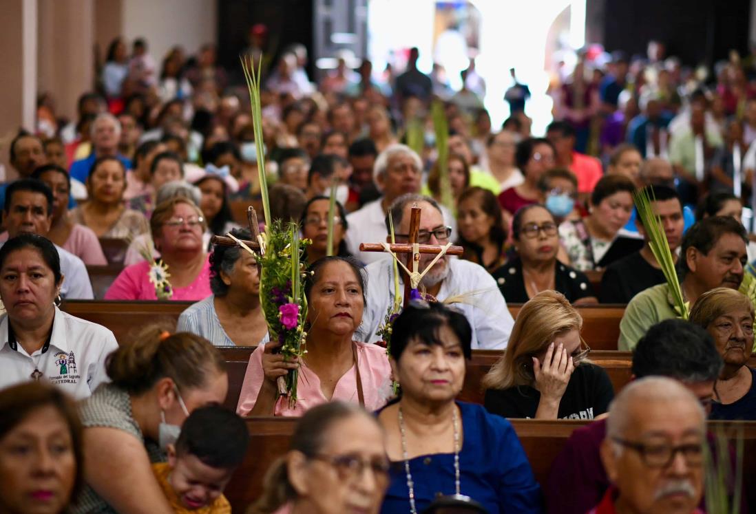 Estas son las actividades en la Catedral de Veracruz durante Semana Santa