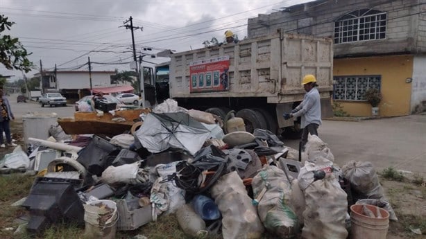 Con descacharrización, buscan evitar casos de dengue en norte de Veracruz