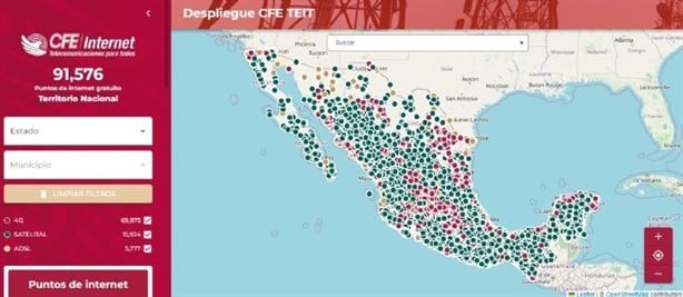 CFE: ¿cómo identificar los puntos de acceso gratuitos a Internet