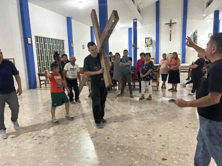 Un devoto de Misantla representará el camino de Cristo en el Vía Crucis