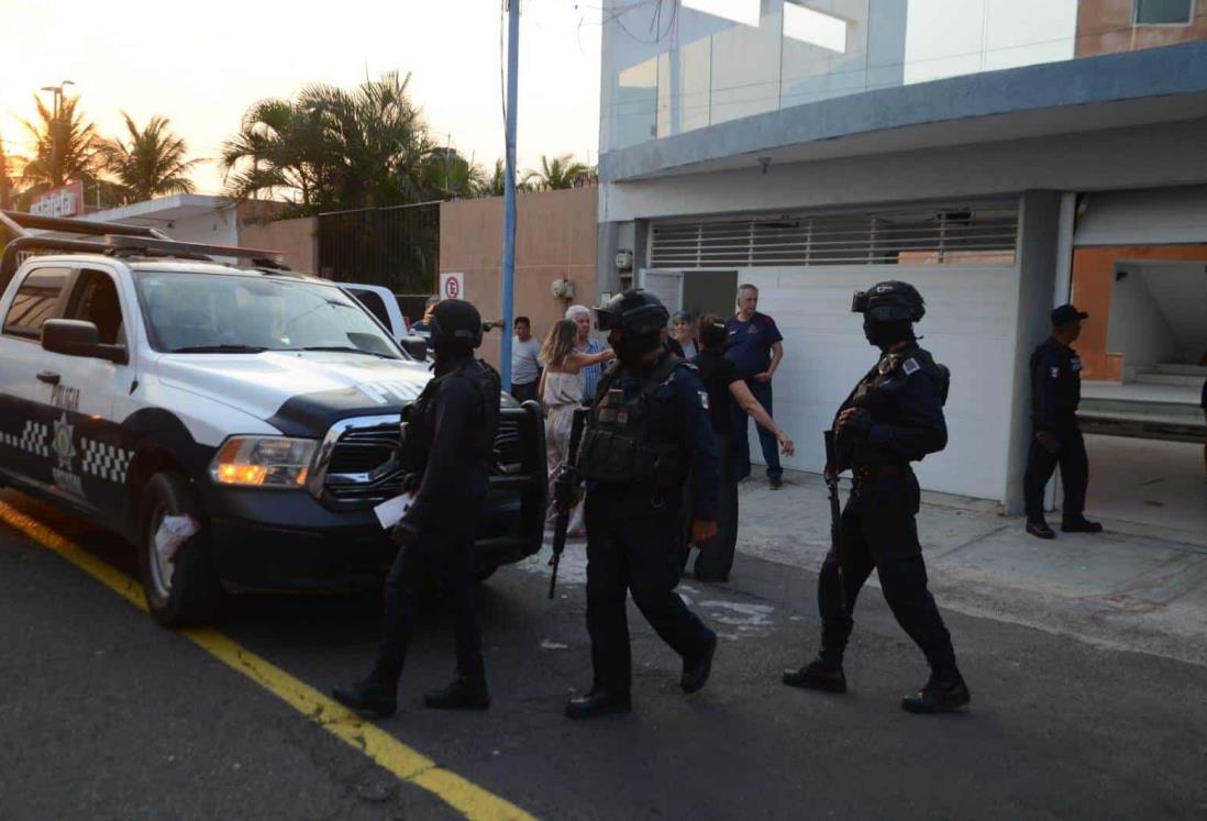 Se agarran a golpes por la herencia de departamento en Boca del Río